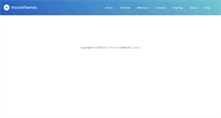 Desktop Screenshot of moonthemes.com